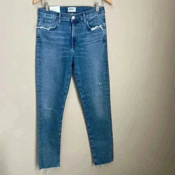 AGOLDE Sophie Mid Rise Ankle Jeans Size 31 - Picture 2 of 13